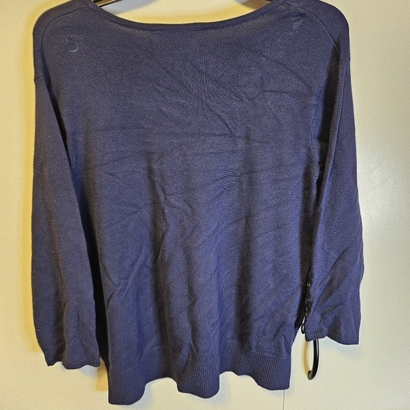 Vintage Teddi Women's Size Large V Neck Top GUC 90s - Picture 9 of 9